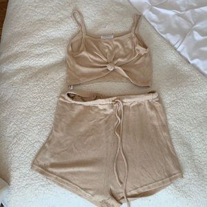 SABO SKIRT MATCHING KNIT SET SIZE SMALL